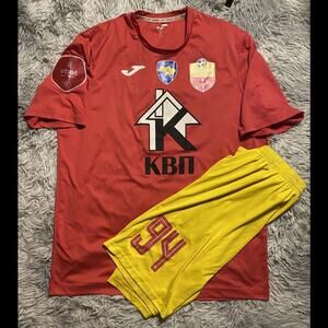 SC POLTAVA 2022/23 Match WORN/ISSUE Jersey & Shorts  TOMENKO 94 🇺🇦